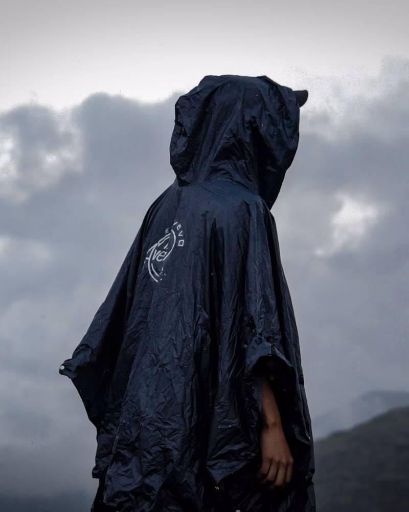 Waterproof rain jacket